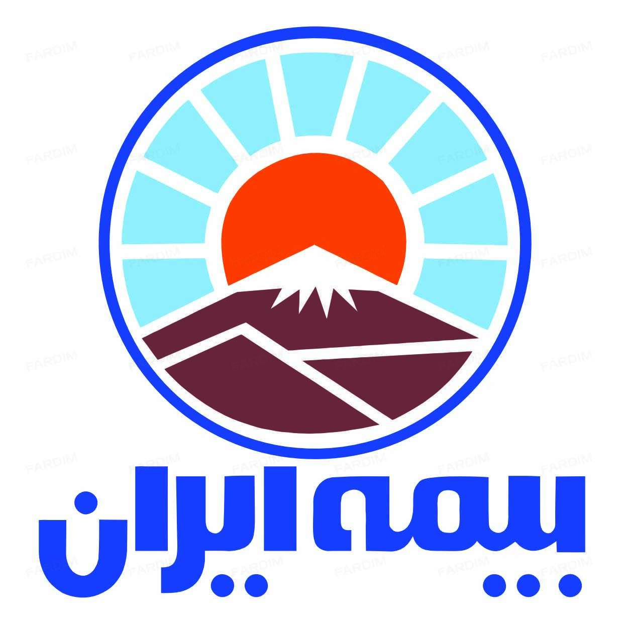 وکتور لوگو (آرم) شرکت بیمه ایران